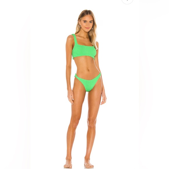 HUNZA G green xandra bikini set PRICE IS FIRM - Picture 2 of 8
